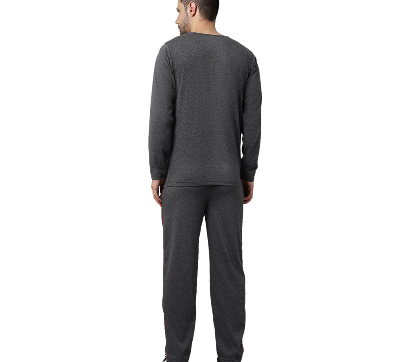 Mack Jonney Cotton Anthracite Tracksuit for Men