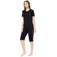 Mack Jonney Black Women's Night Suit