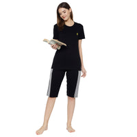 Mack Jonney Black Women's Night Suit