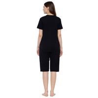 Mack Jonney Black Women's Night Suit
