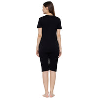 Mack Jonney Black Women's Night Suit