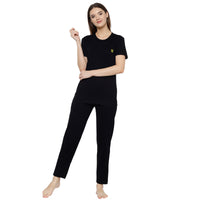 Mack Jonney Black Women's Night Suit