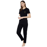 Mack Jonney Black Women's Night Suit