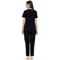 Mack Jonney Black Women's Night Suit