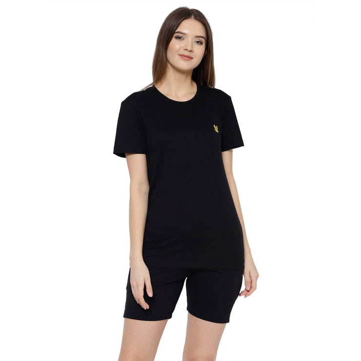 Mack Jonney Black Women's Night Suit