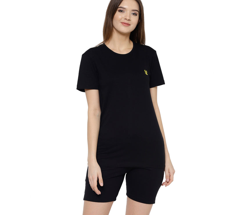 Mack Jonney Black Women's Night Suit
