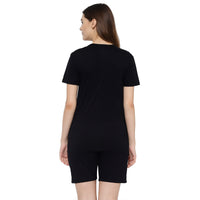 Mack Jonney Black Women's Night Suit