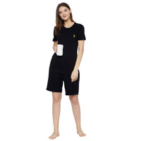 Mack Jonney Black Women's Night Suit