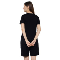 Mack Jonney Black Women's Night Suit