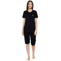 Mack Jonney Black Women's Night Suit