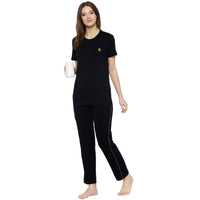 Mack Jonney Black Women's Night Suit