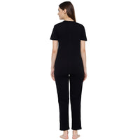 Mack Jonney Black Women's Night Suit