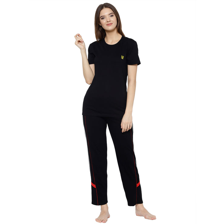 Mack Jonney Black Women's Night Suit