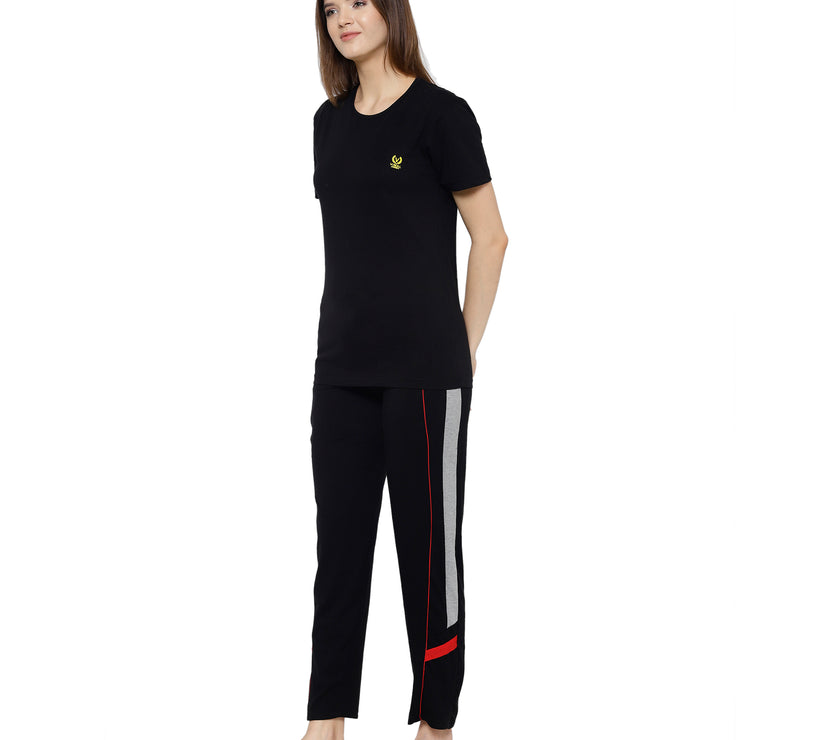 Mack Jonney Black Women's Night Suit