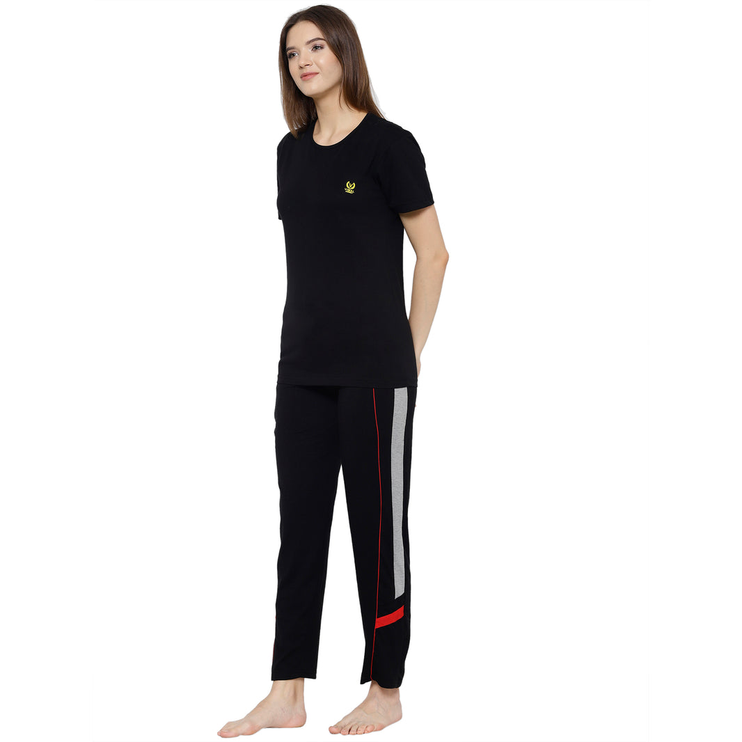 Mack Jonney Black Women's Night Suit