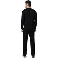 Mack Jonney Cotton Black Tracksuit for Men