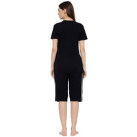 Mack Jonney Black Women's Night Suit