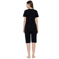 Mack Jonney Black Women's Night Suit