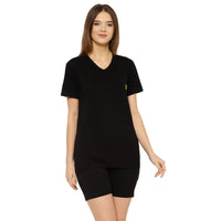 Mack Jonney Black Women's Night Suit