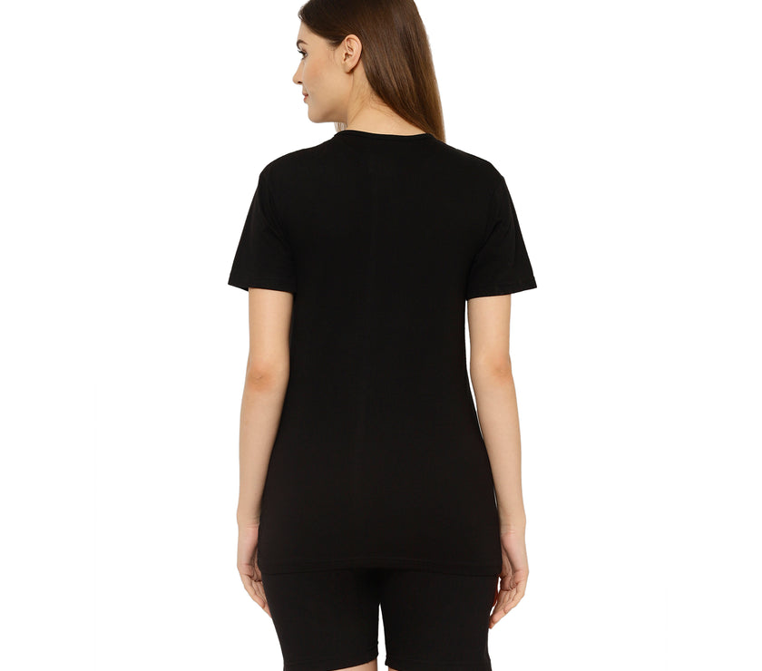 Mack Jonney Black Women's Night Suit