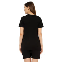 Mack Jonney Black Women's Night Suit