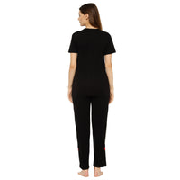 Mack Jonney Black Women's Night Suit