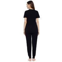 Mack Jonney Black Women's Night Suit