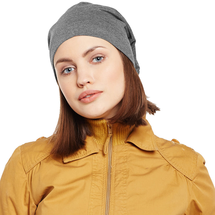 Mack Jonney Grey colour caps for women