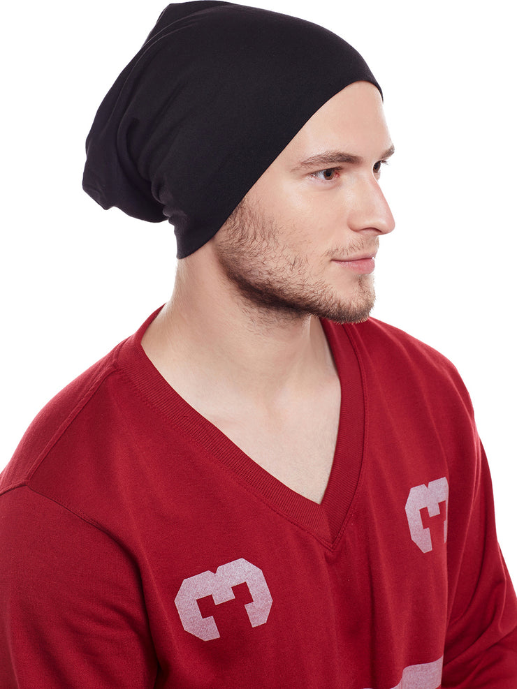 Mack Jonney Black colour caps for Men