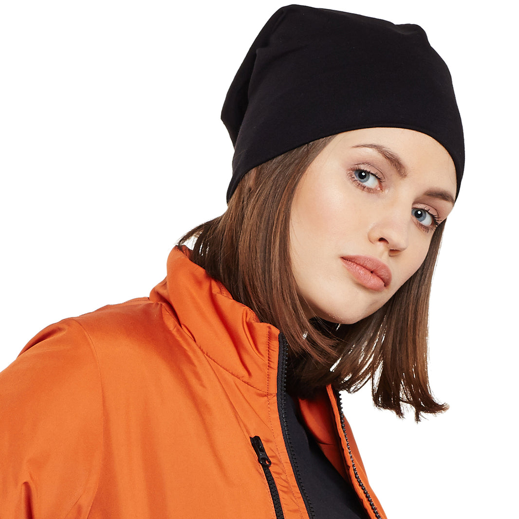 Mack Jonney Black colour caps for women