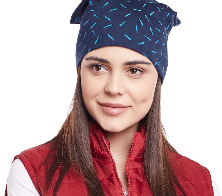 Mack Jonney Navy colour caps for women