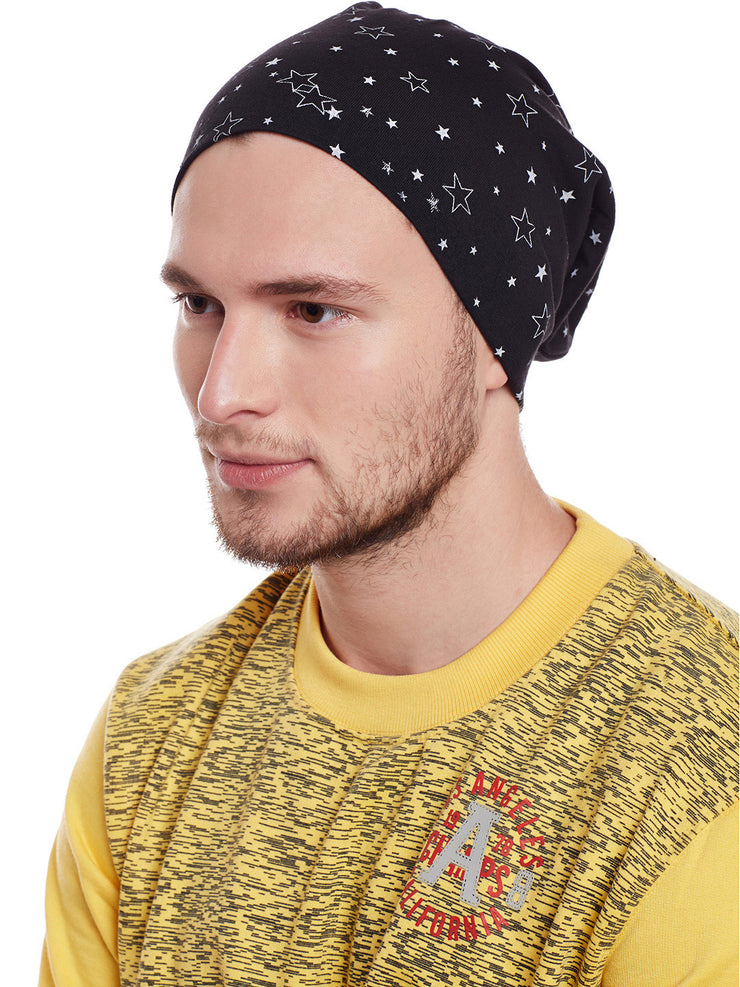 Mack Jonney Black colour caps for Men