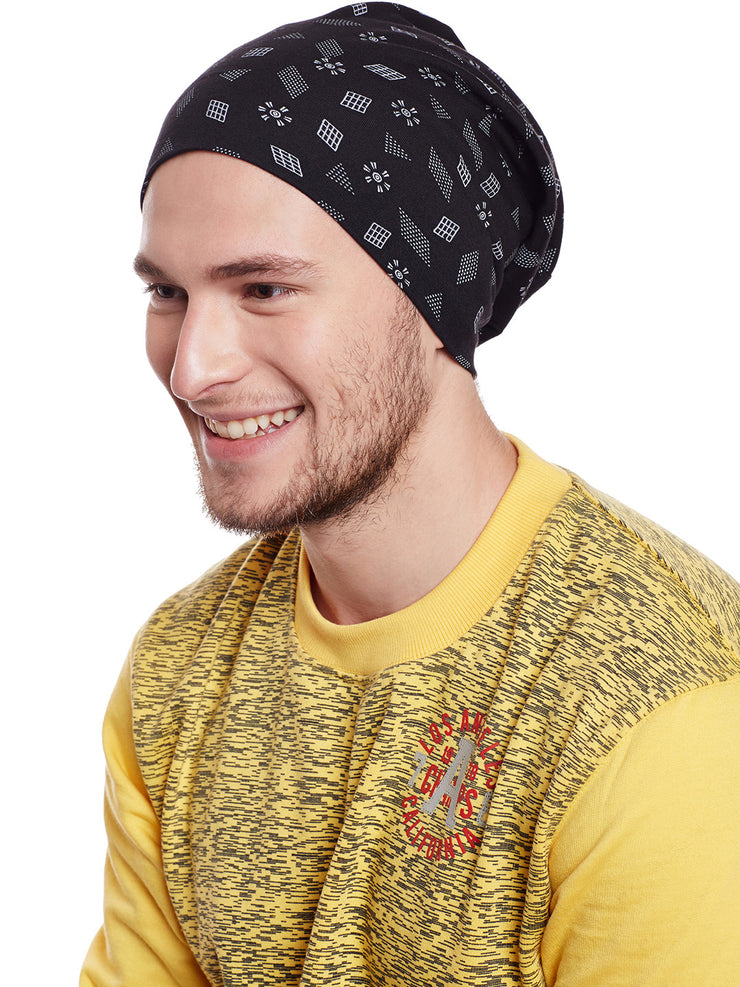 Mack Jonney Black colour caps for Men