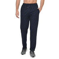 Mack Jonney Dark Blue Cotton Trackpant For Men's