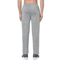 Mack Jonney Grey Cotton Trackpant For Men's