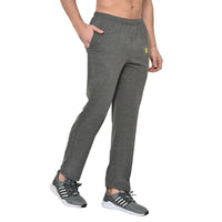 Mack Jonney Grey Cotton Trackpant For Men's