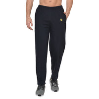 Mack Jonney Dark Blue Cotton Trackpant For Men's