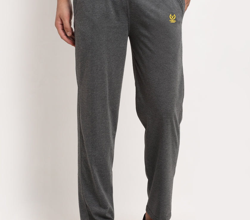 Mack Jonney Regular-Fit Cotton Trackpant for Men