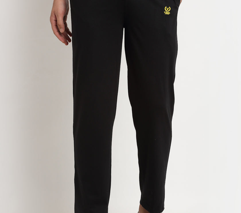 Mack Jonney Regular-Fit Cotton Trackpant for Men