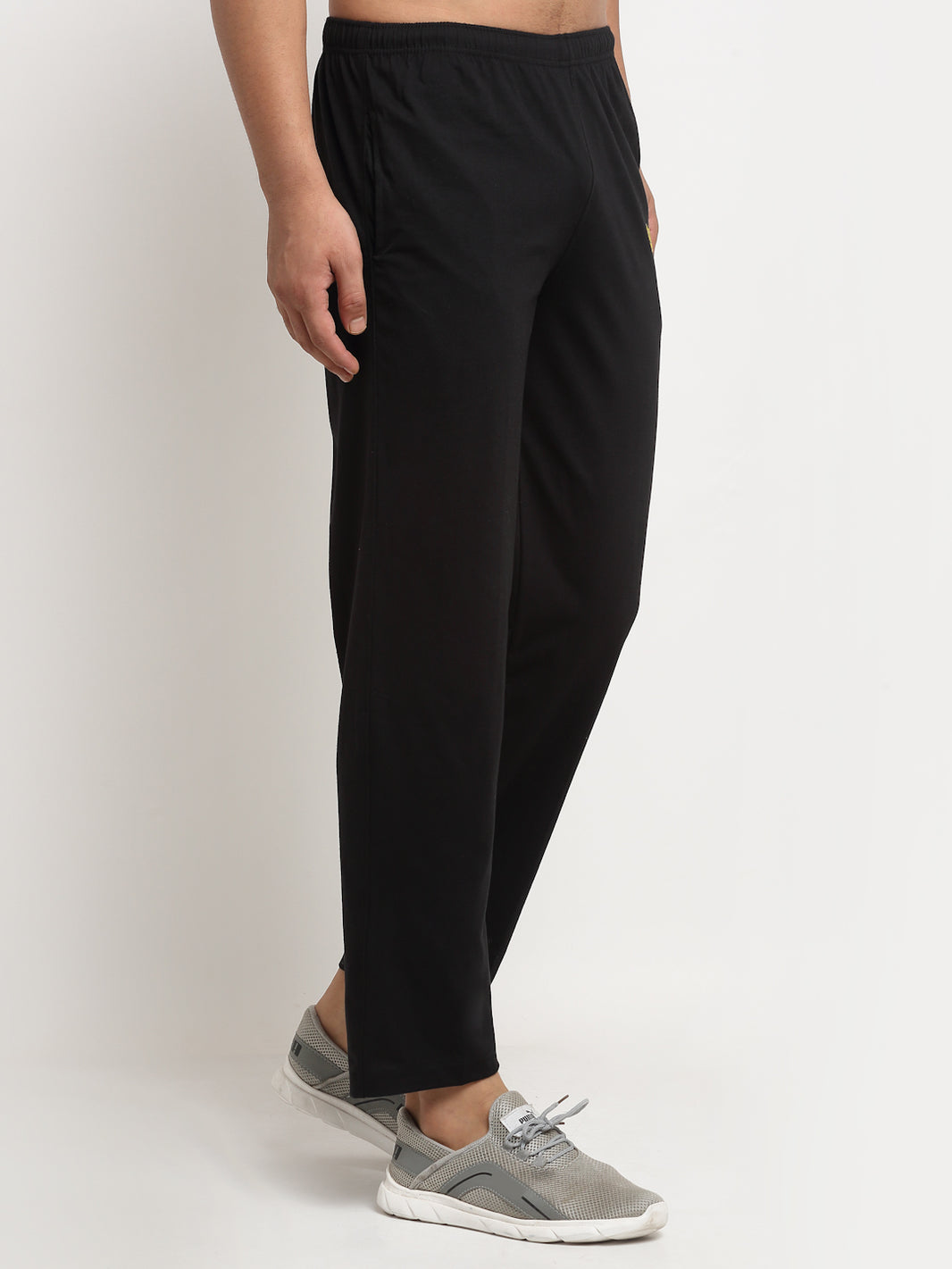 Mack Jonney Regular-Fit Cotton Trackpant for Men