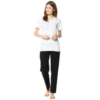 Mack Jonney Black Trackpant For Women's