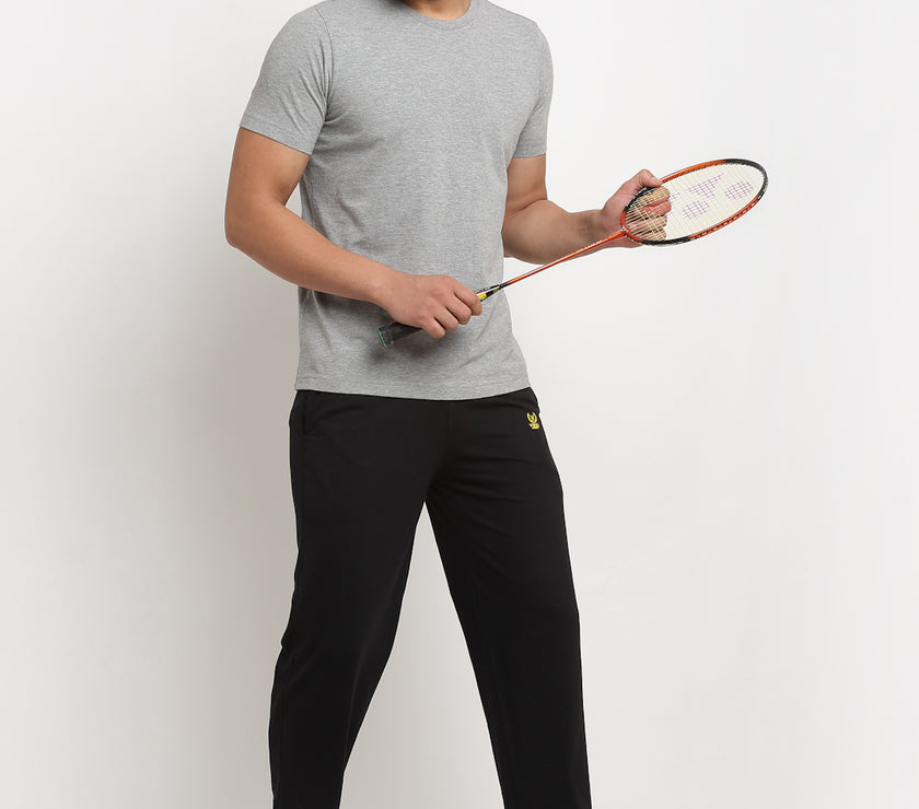 Mack Jonney Regular-Fit Cotton Trackpant for Men