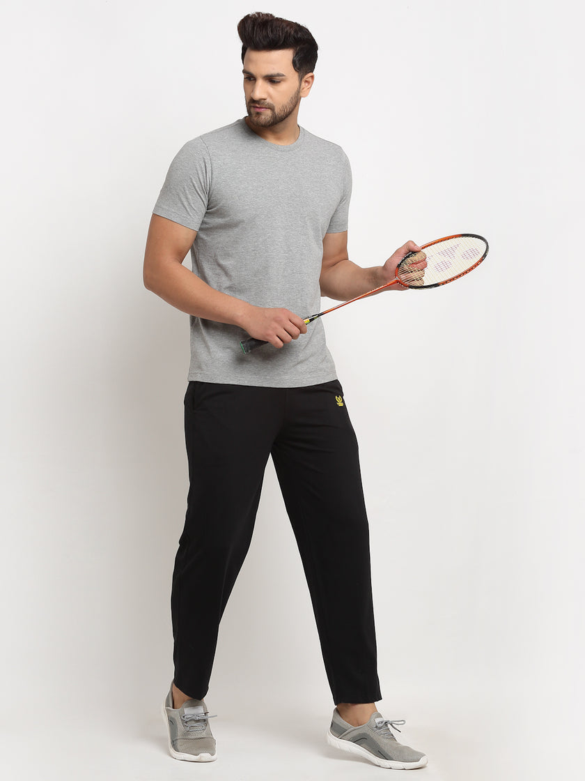 Mack Jonney Regular-Fit Cotton Trackpant for Men