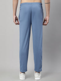 Mack Jonney Dark Grey Regular fit Cotton Trackpant for Men