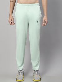 Mack Jonney Light Green Regular fit Cotton Trackpant for Men