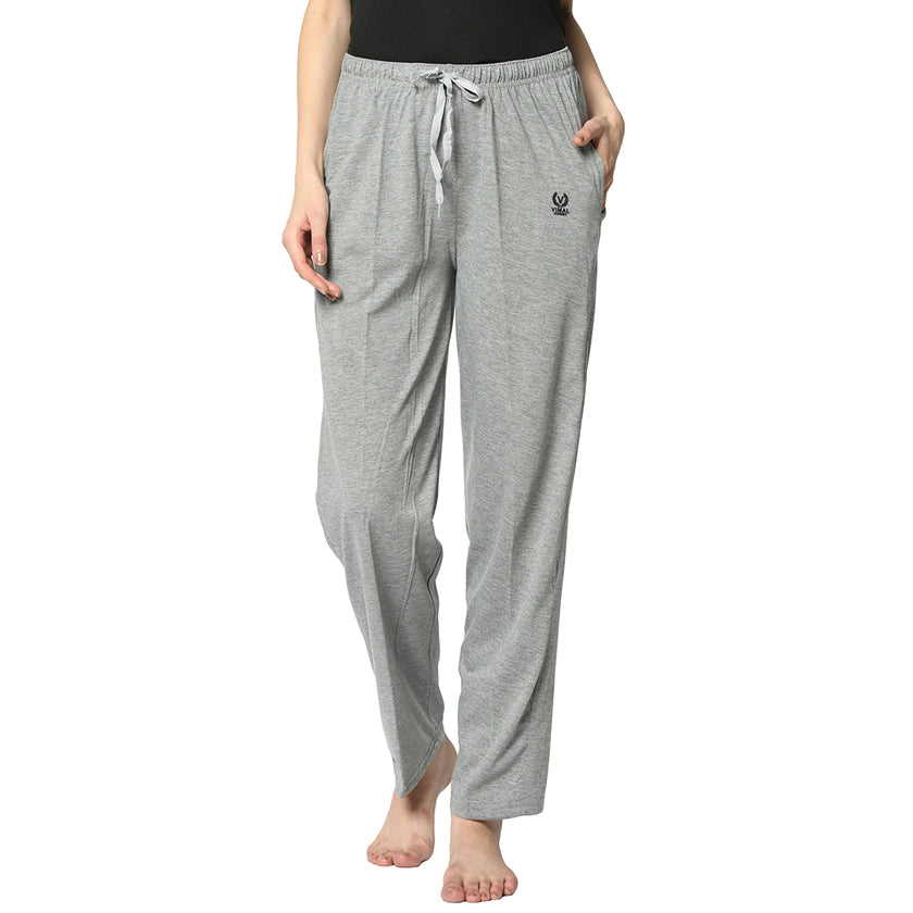 Mack Jonney Grey Trackpant For Women's