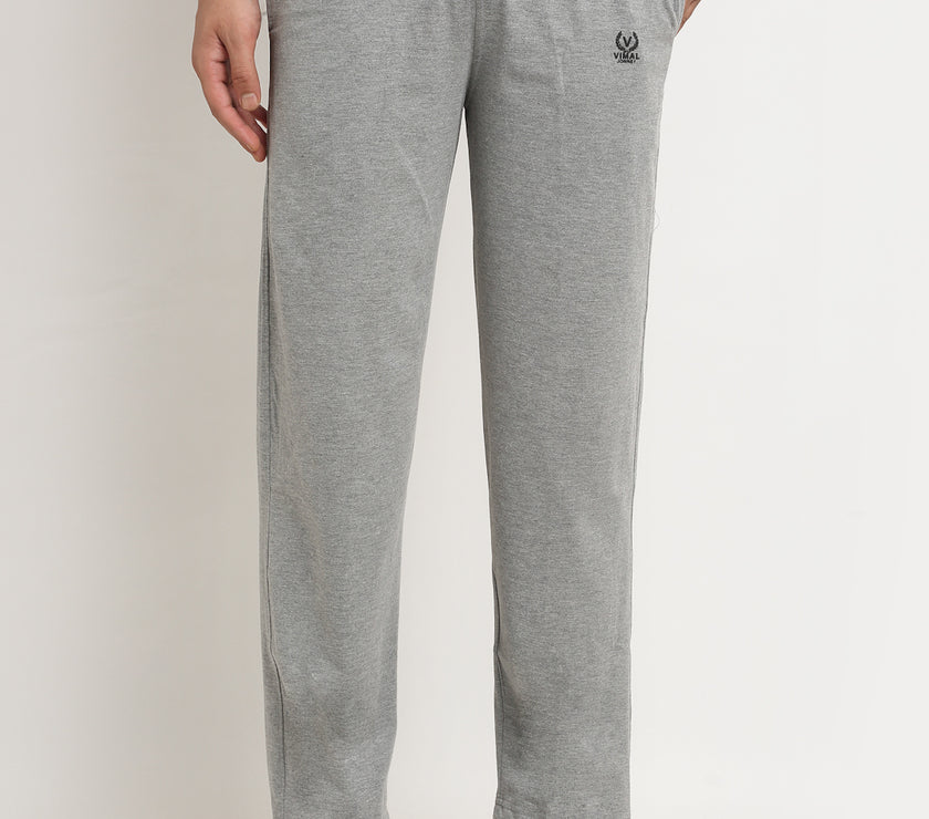 Mack Jonney Regular-Fit Cotton Trackpant for Men
