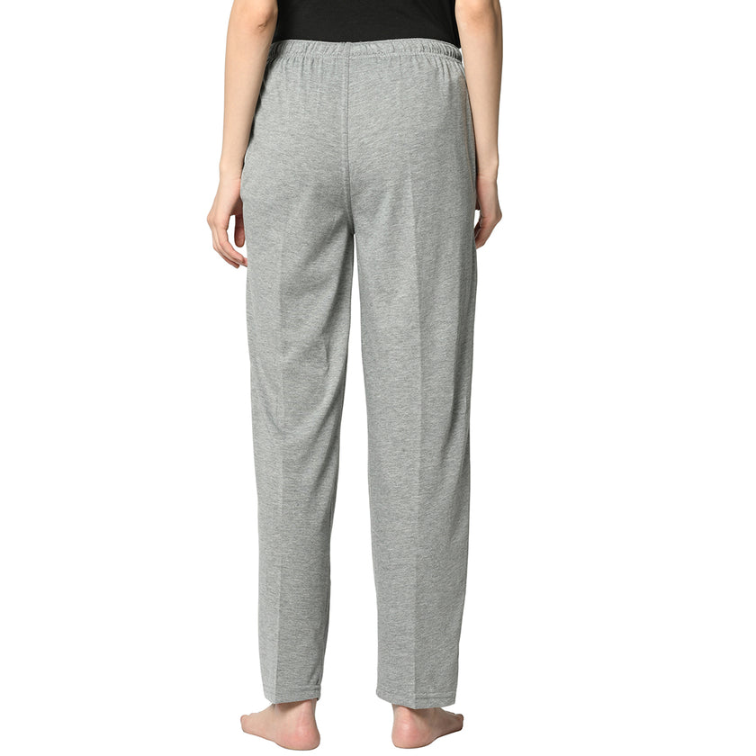Mack Jonney Grey Trackpant For Women's