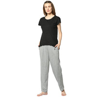 Mack Jonney Grey Trackpant For Women's