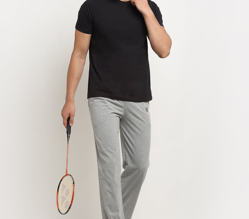 Mack Jonney Regular-Fit Cotton Trackpant for Men